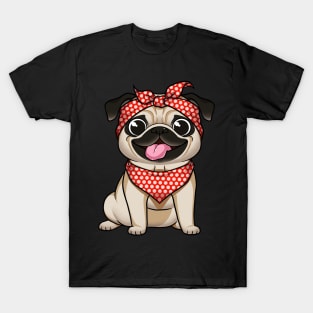 Pug-Mama: A Mother's Love in a Precious Pug Package T-Shirt